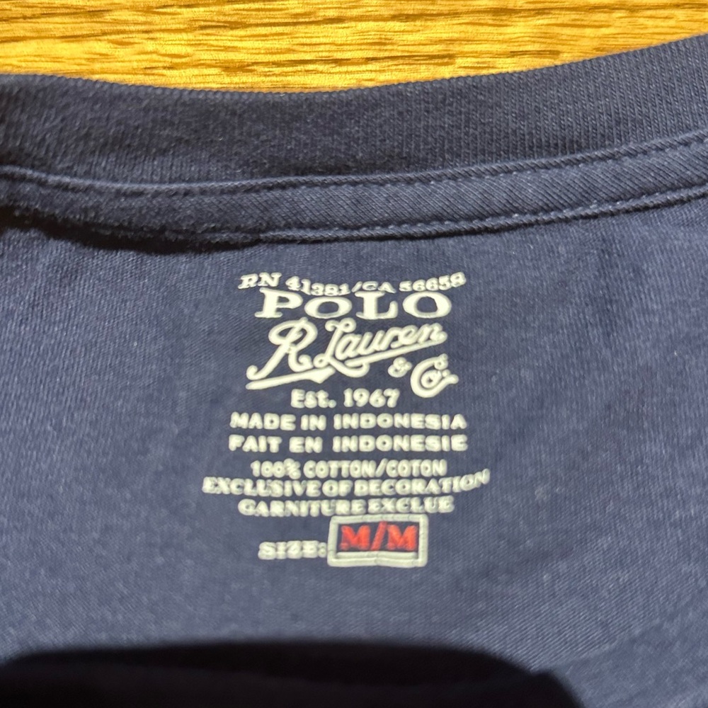 Polo Ralph Lauren Men's Classic Fit Crew Neck T-Shirt - Picture 3 of 3